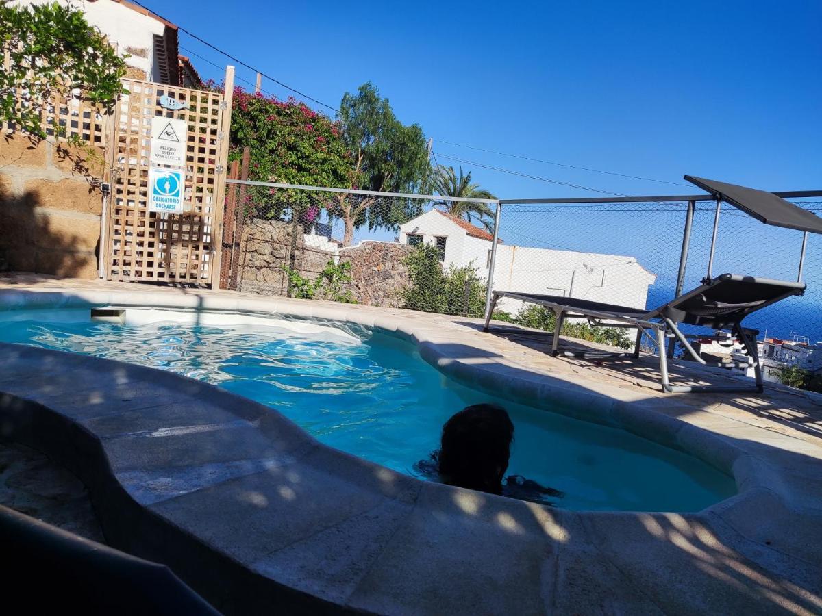 Romantic Hamlet Cottage With Private Pool La Fragua De Eliseo Candelaria Exterior photo